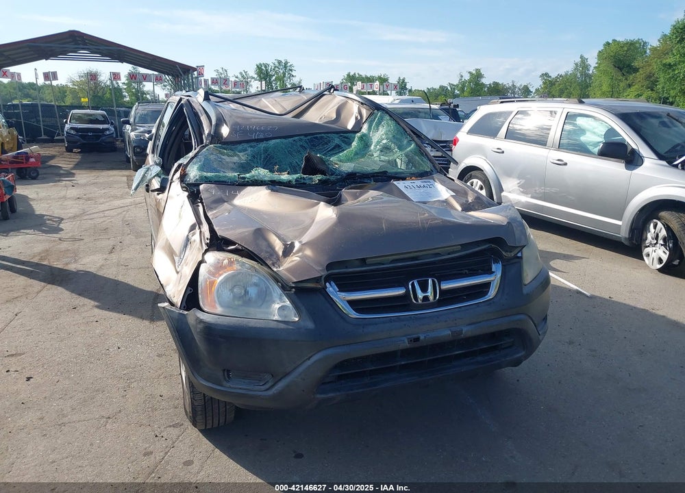 2002 HONDA CR-V LX VIN: JHLRD78422C026258