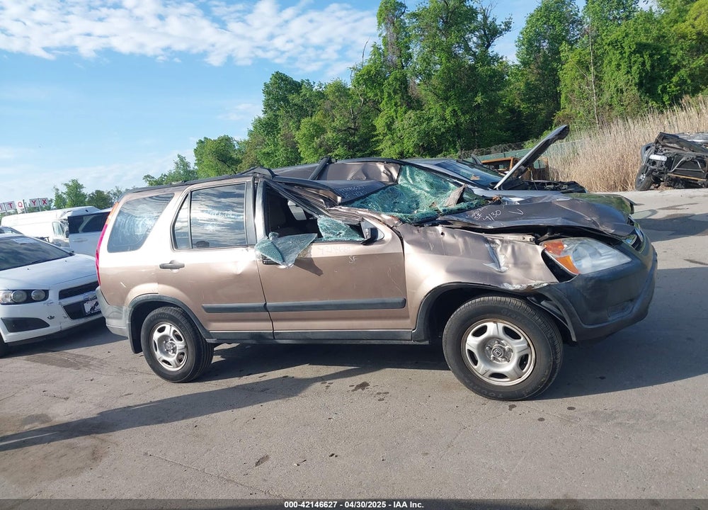 2002 HONDA CR-V LX VIN: JHLRD78422C026258
