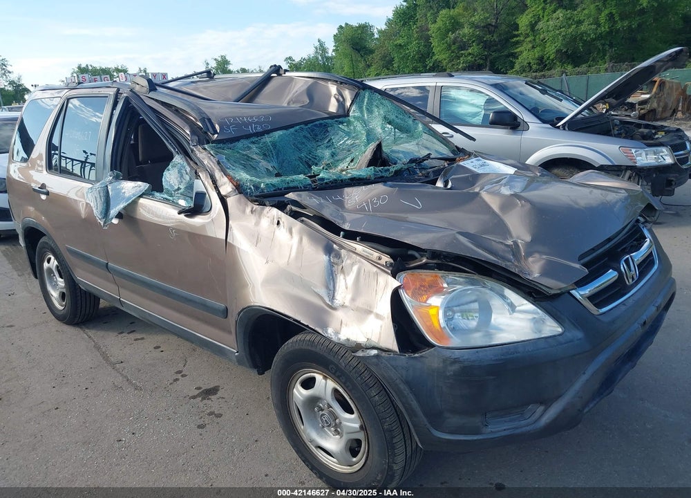 2002 HONDA CR-V LX VIN: JHLRD78422C026258