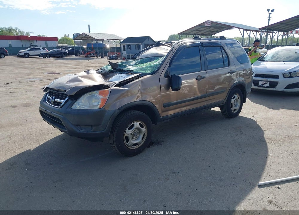 2002 HONDA CR-V LX VIN: JHLRD78422C026258