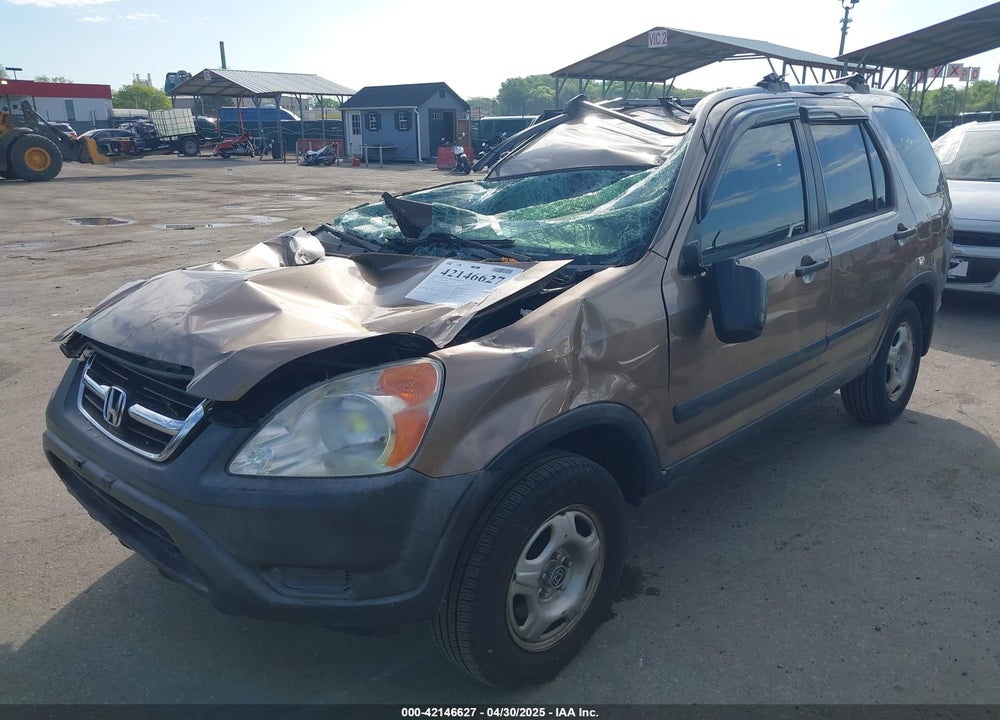 2002 HONDA CR-V LX VIN: JHLRD78422C026258