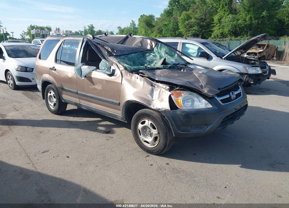 2002 HONDA CR-V LX VIN: JHLRD78422C026258