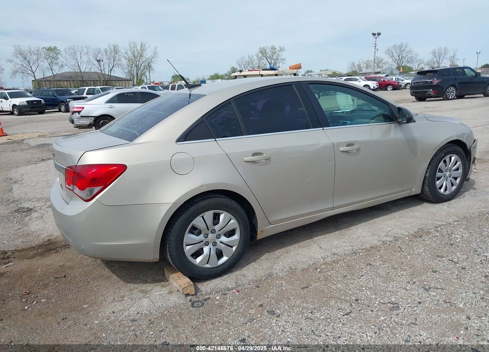 2012 CHEVROLET CRUZE VIN: 1G1PD5SH7C7101043