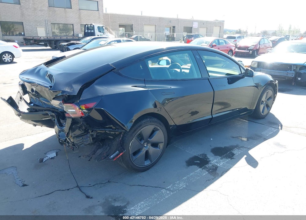 2021 TESLA MODEL 3 STANDARD RANGE PLUS REAR-WHEEL DRIVE VIN: 5YJ3E1EA5MF939299