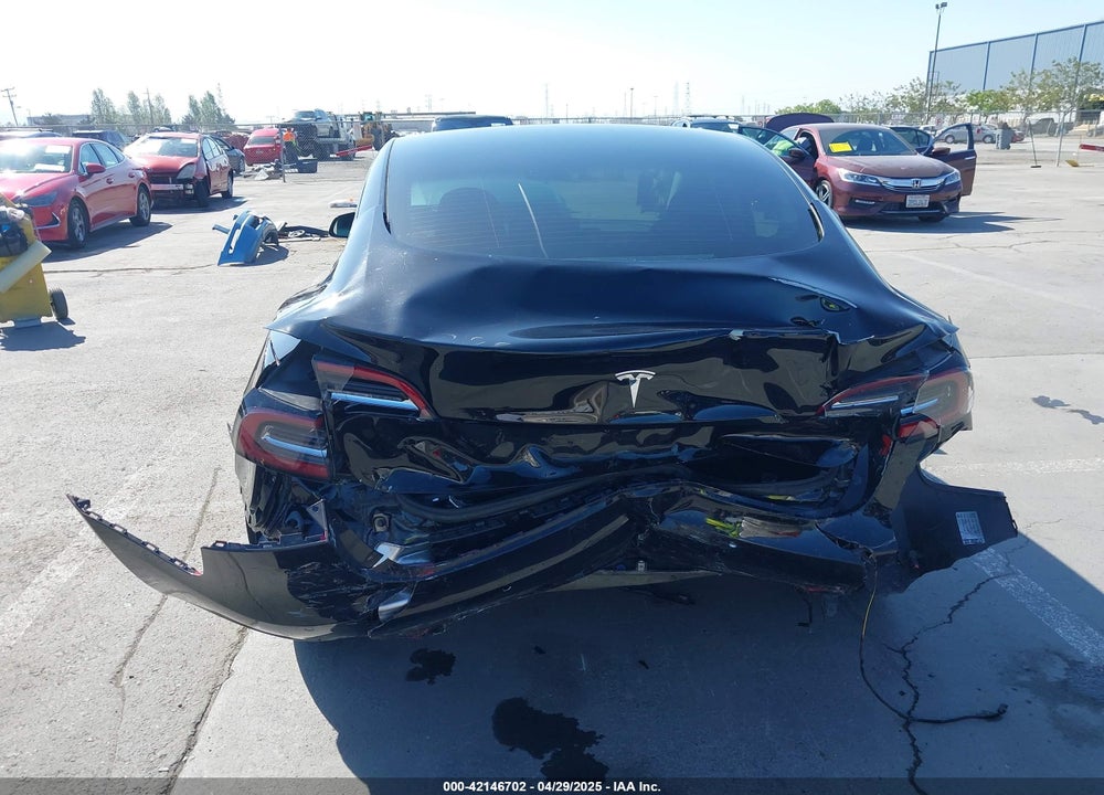 2021 TESLA MODEL 3 STANDARD RANGE PLUS REAR-WHEEL DRIVE VIN: 5YJ3E1EA5MF939299