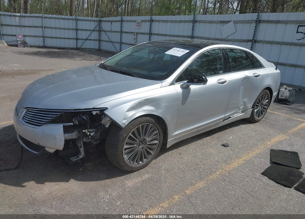 2014 LINCOLN MKZ VIN: 3LN6L2JK2ER835999