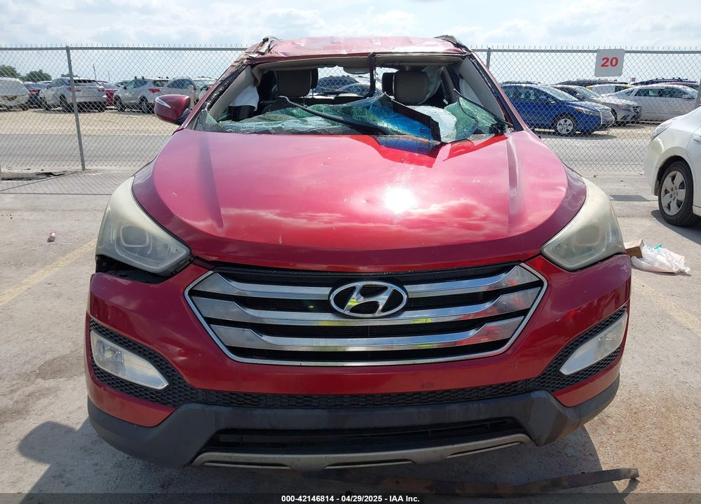 2013 HYUNDAI SANTA FE VIN: 5XYZU3LB1DG096635
