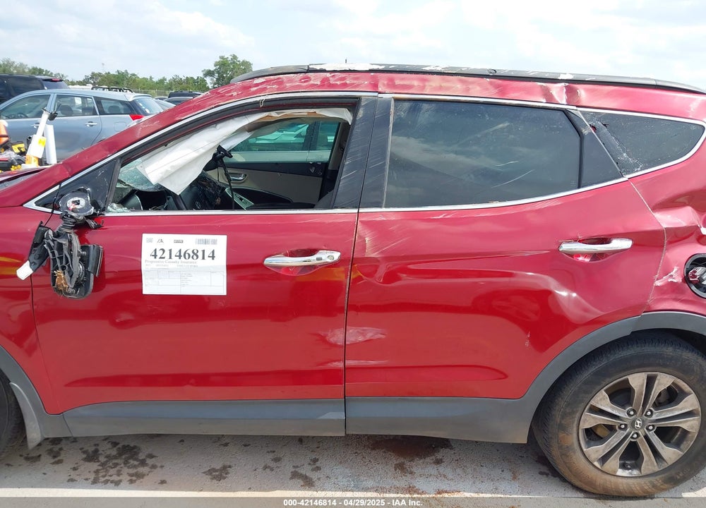 2013 HYUNDAI SANTA FE VIN: 5XYZU3LB1DG096635