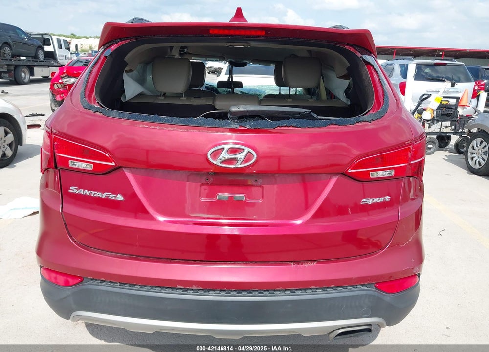 2013 HYUNDAI SANTA FE VIN: 5XYZU3LB1DG096635