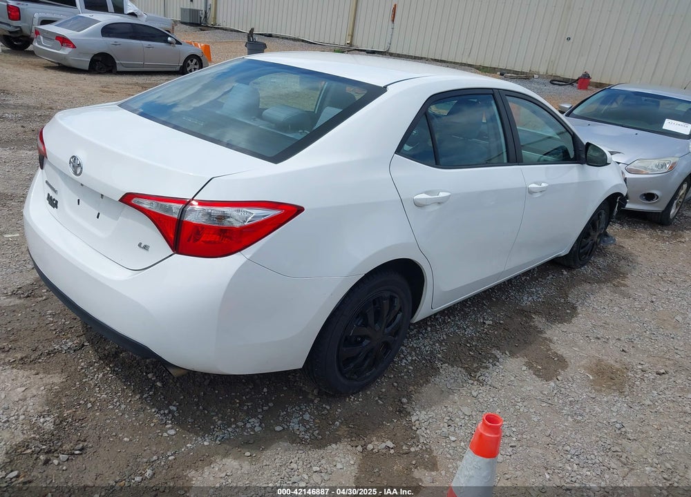 2016 TOYOTA COROLLA VIN: 2T1BURHE6GC543130
