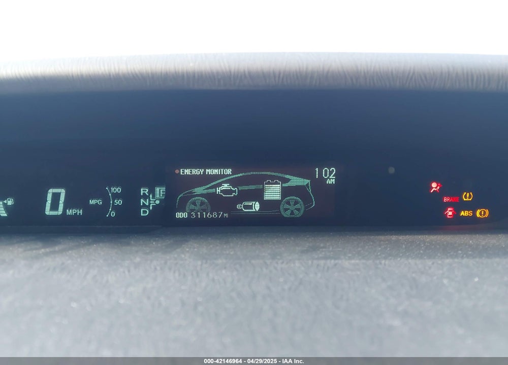 2010 TOYOTA PRIUS VIN: JTDKN3DU6A0012633