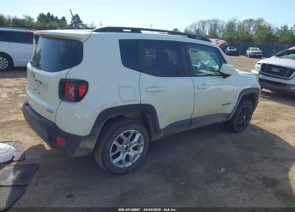 2017 JEEP RENEGADE LATITUDE 4X4 VIN: ZACCJBBB6HPE84704