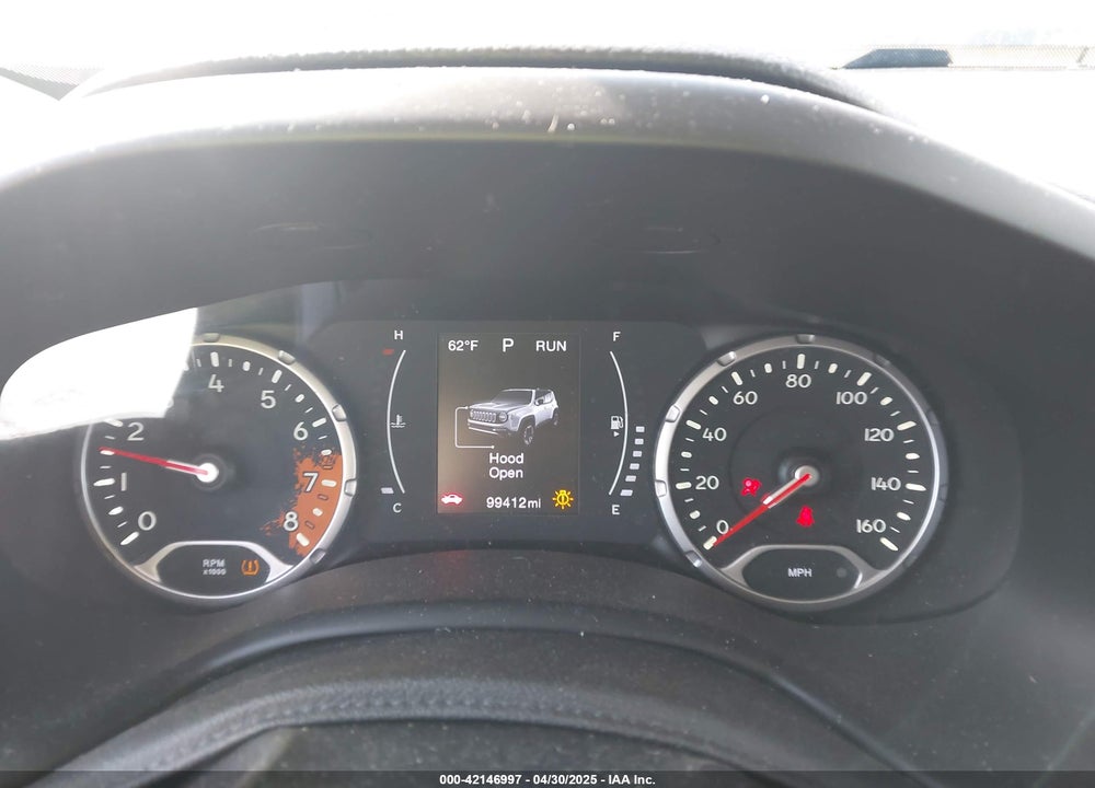 2017 JEEP RENEGADE LATITUDE 4X4 VIN: ZACCJBBB6HPE84704