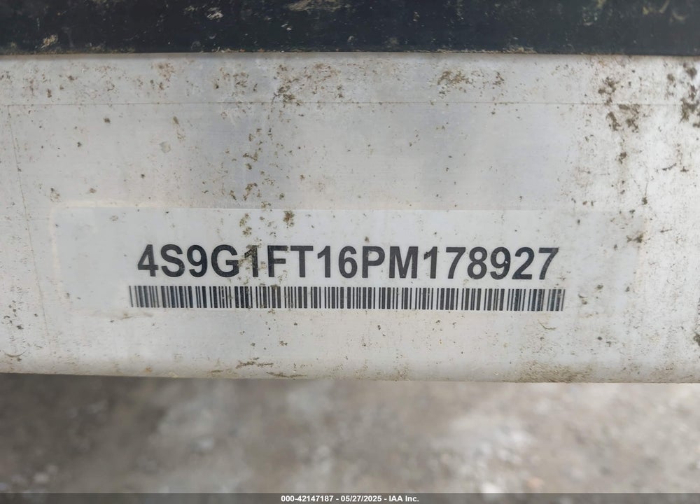 2023 PROSTAR OTHER VIN: 4S9G1FT16PM178927