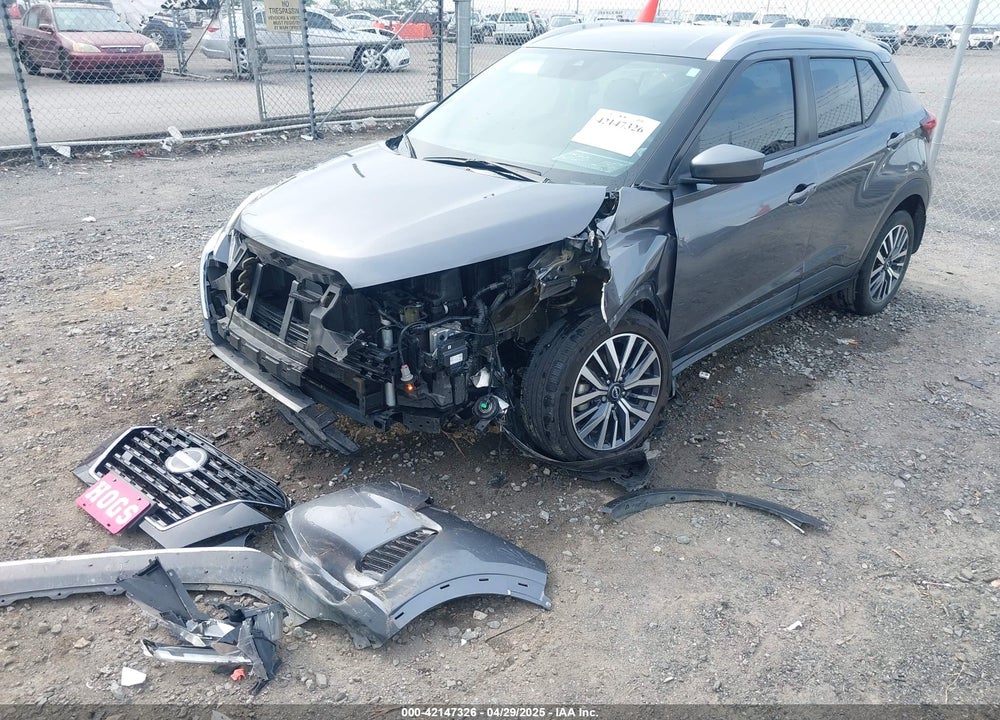 2022 NISSAN KICKS SV XTRONIC CVT VIN: 3N1CP5CVXNL510978