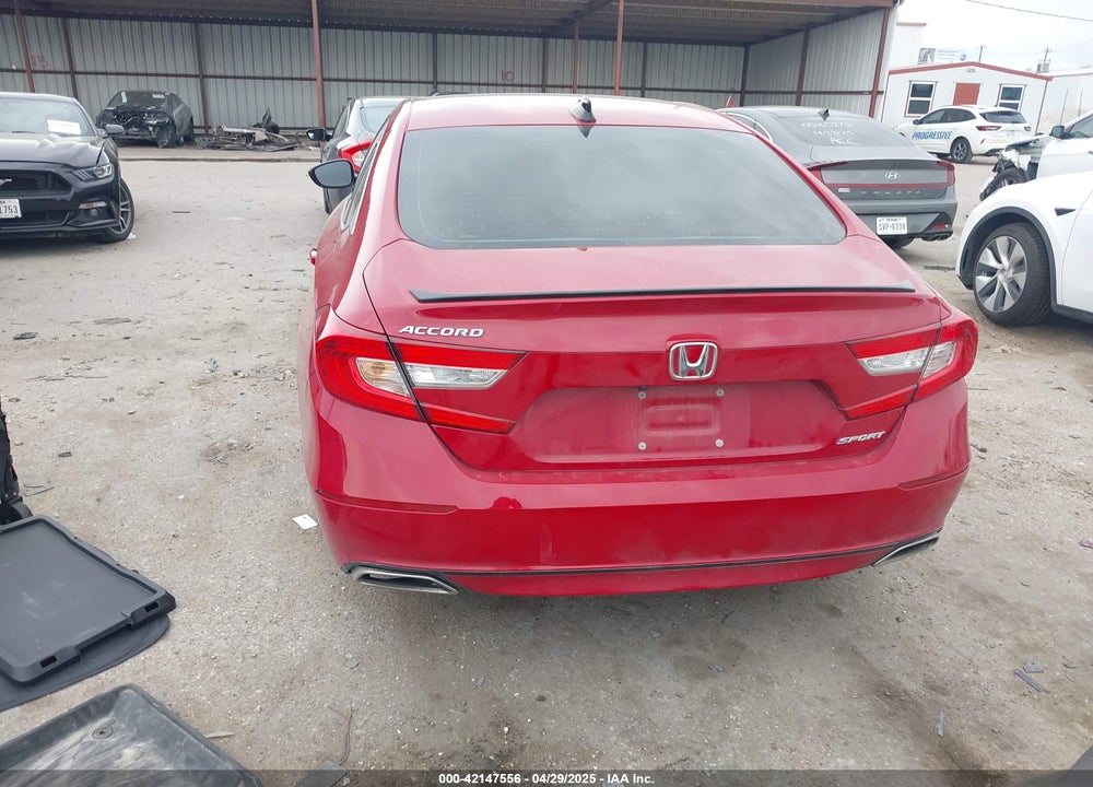 2021 HONDA ACCORD VIN: 1HGCV1F32MA119580