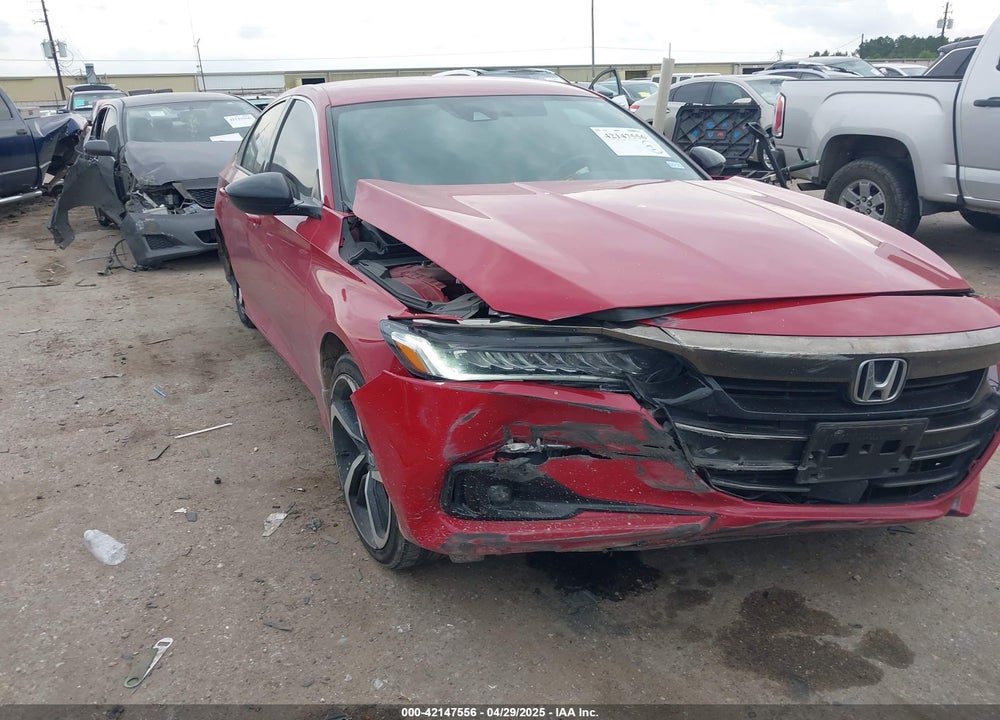 2021 HONDA ACCORD VIN: 1HGCV1F32MA119580