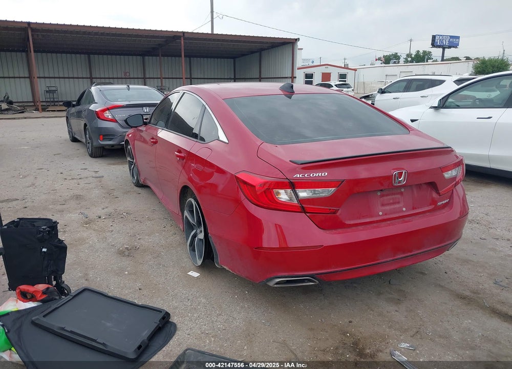 2021 HONDA ACCORD VIN: 1HGCV1F32MA119580