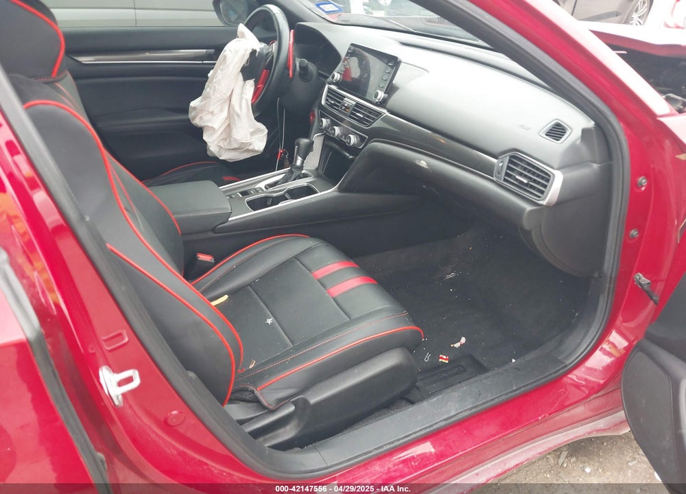 2021 HONDA ACCORD VIN: 1HGCV1F32MA119580