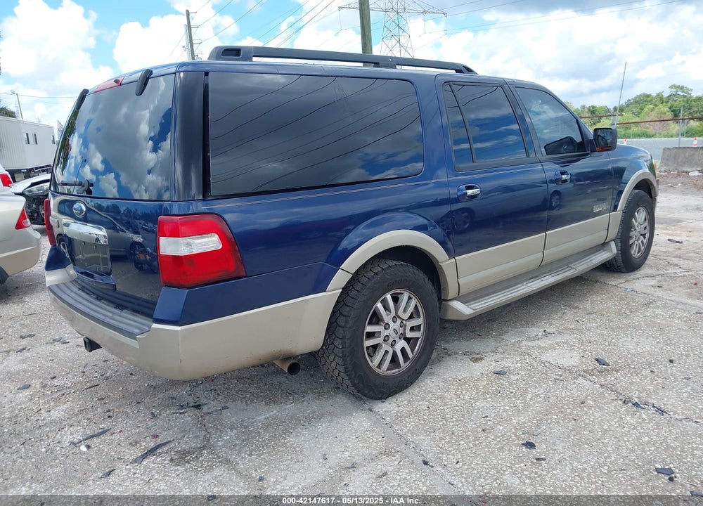 2007 FORD EXPEDITION EL VIN: 1FMFK17537LA92138