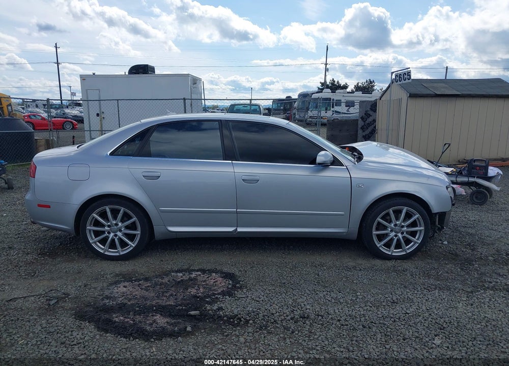 2008 AUDI A4 2.0T/2.0T SPECIAL EDITION VIN: WAUAF78E18A168499