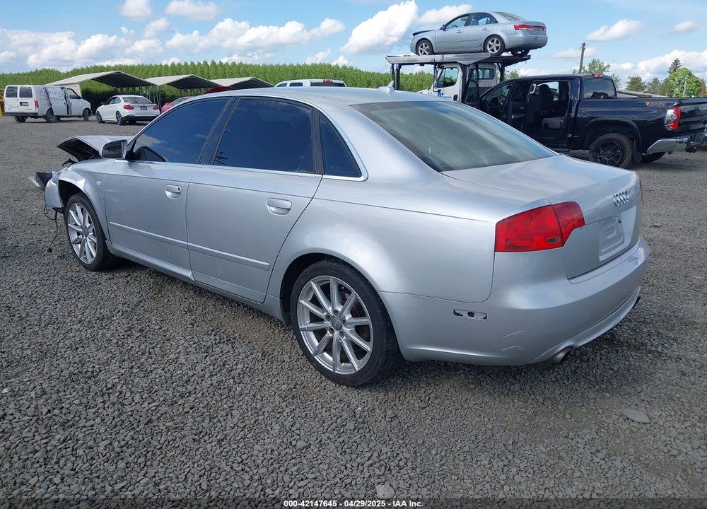 2008 AUDI A4 2.0T/2.0T SPECIAL EDITION VIN: WAUAF78E18A168499