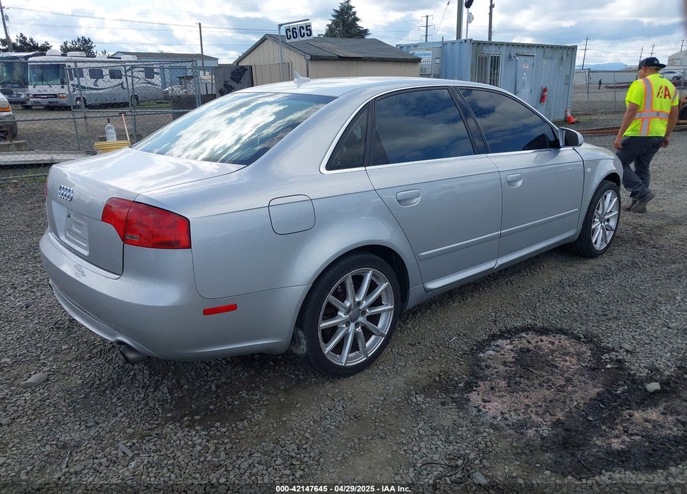 2008 AUDI A4 2.0T/2.0T SPECIAL EDITION VIN: WAUAF78E18A168499