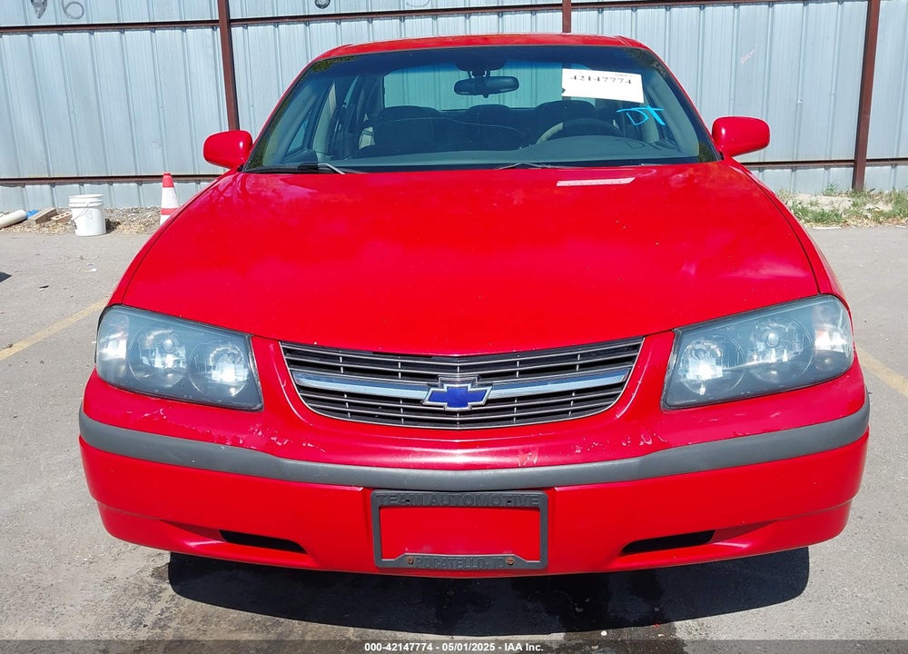 2004 CHEVROLET IMPALA VIN: 2G1WF52E149370005