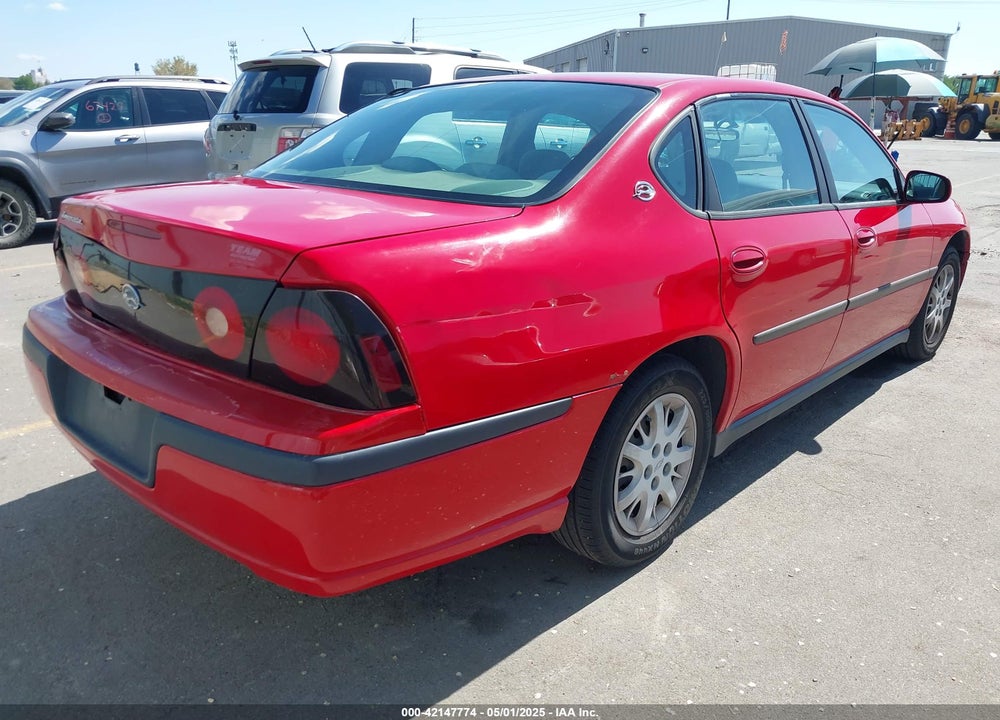 2004 CHEVROLET IMPALA VIN: 2G1WF52E149370005