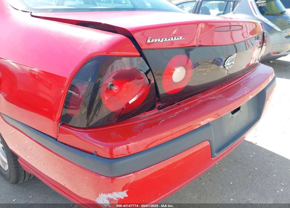2004 CHEVROLET IMPALA VIN: 2G1WF52E149370005