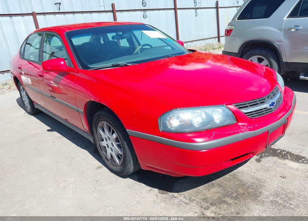 2004 CHEVROLET IMPALA VIN: 2G1WF52E149370005