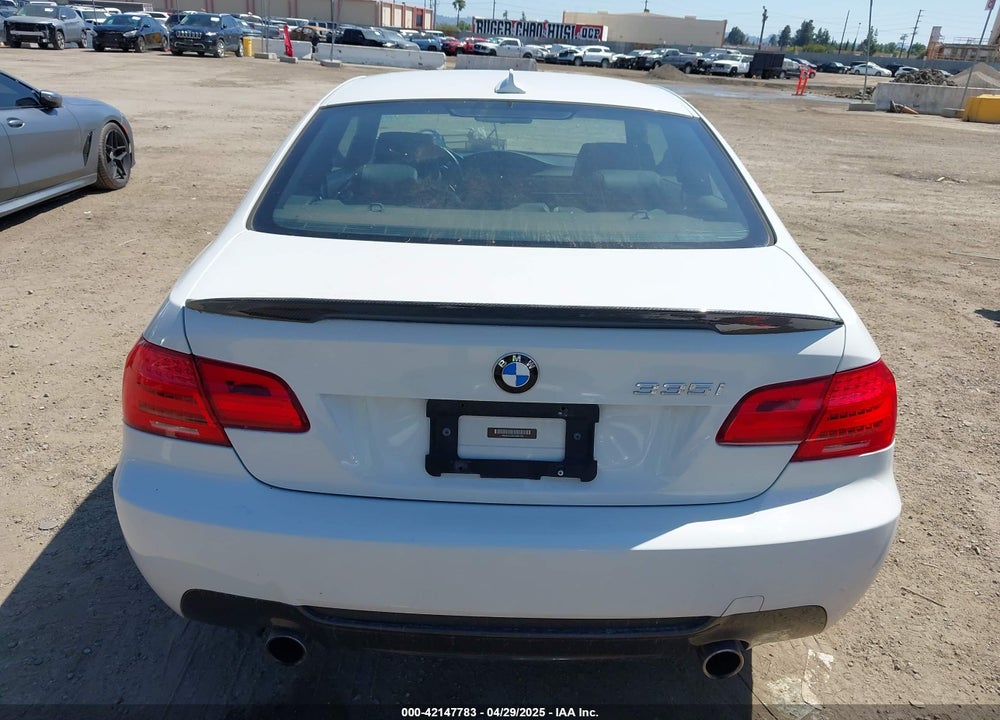 2012 BMW 335I VIN: WBAKG7C50CE802783