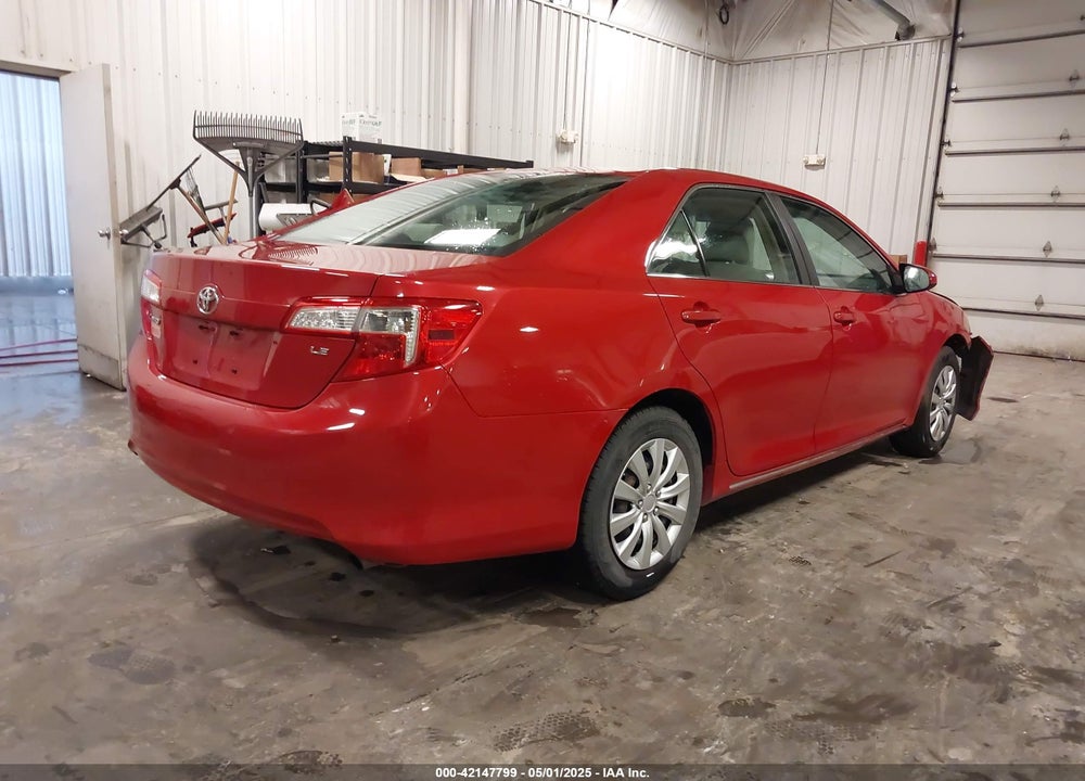 2012 TOYOTA CAMRY LE VIN: 4T4BF1FK8CR191445