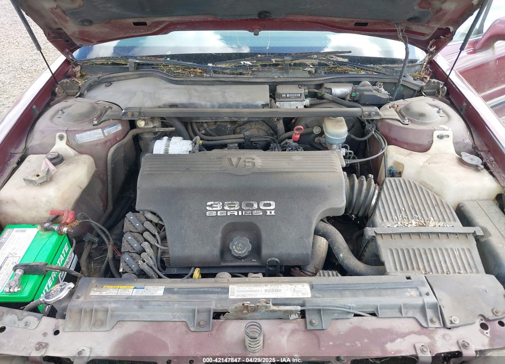 1997 BUICK LESABRE CUSTOM VIN: 1G4HP52K0VH618286
