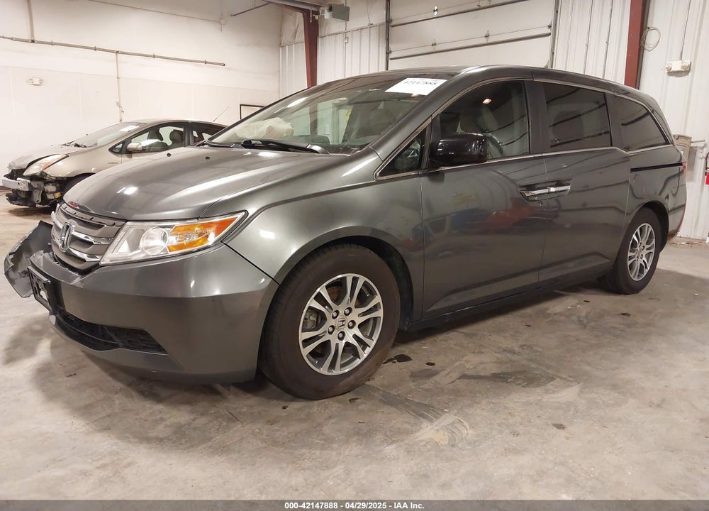 2013 HONDA ODYSSEY EX-L VIN: 5FNRL5H69DB029556