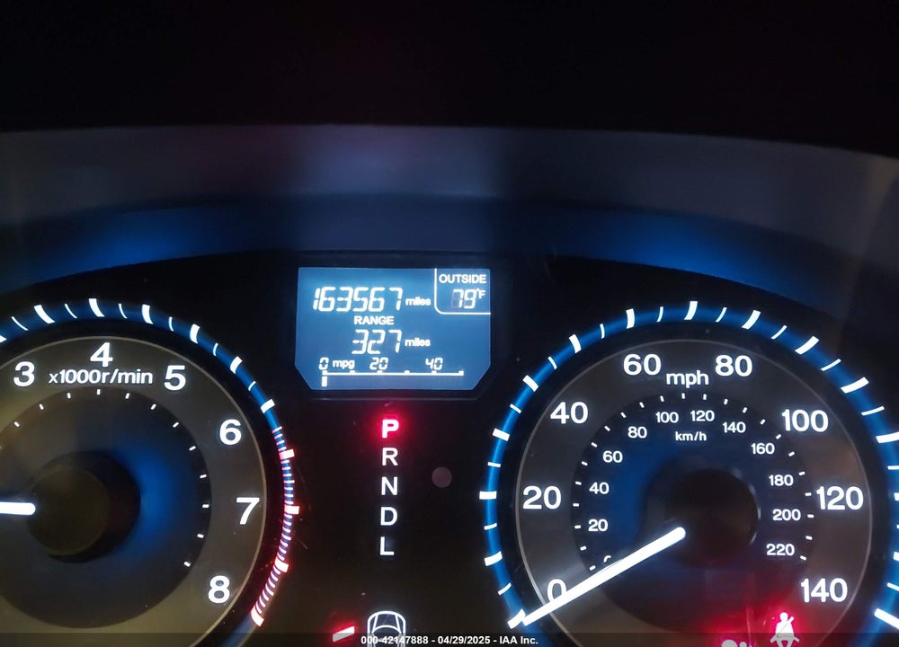 2013 HONDA ODYSSEY EX-L VIN: 5FNRL5H69DB029556