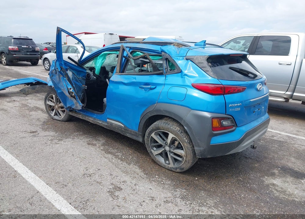 2020 HYUNDAI KONA LIMITED VIN: KM8K33A5XLU513034