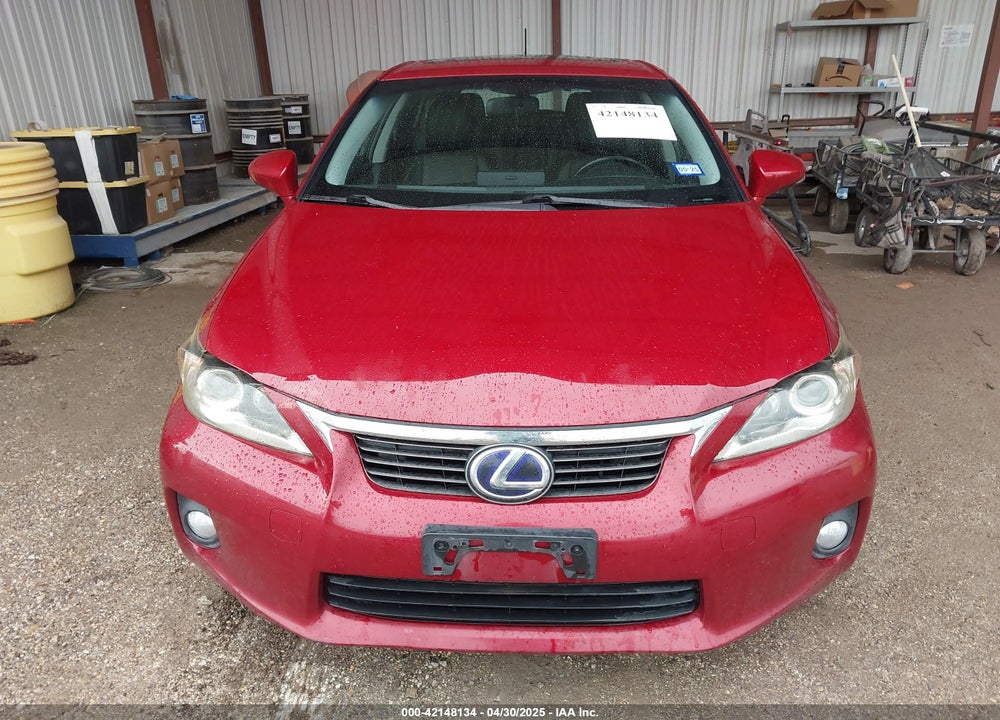 2012 LEXUS CT 200H VIN: JTHKD5BH7C2056067