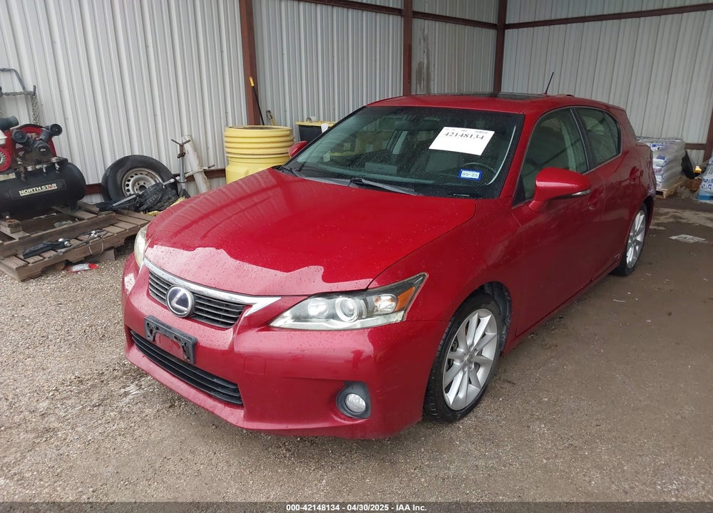 2012 LEXUS CT 200H VIN: JTHKD5BH7C2056067