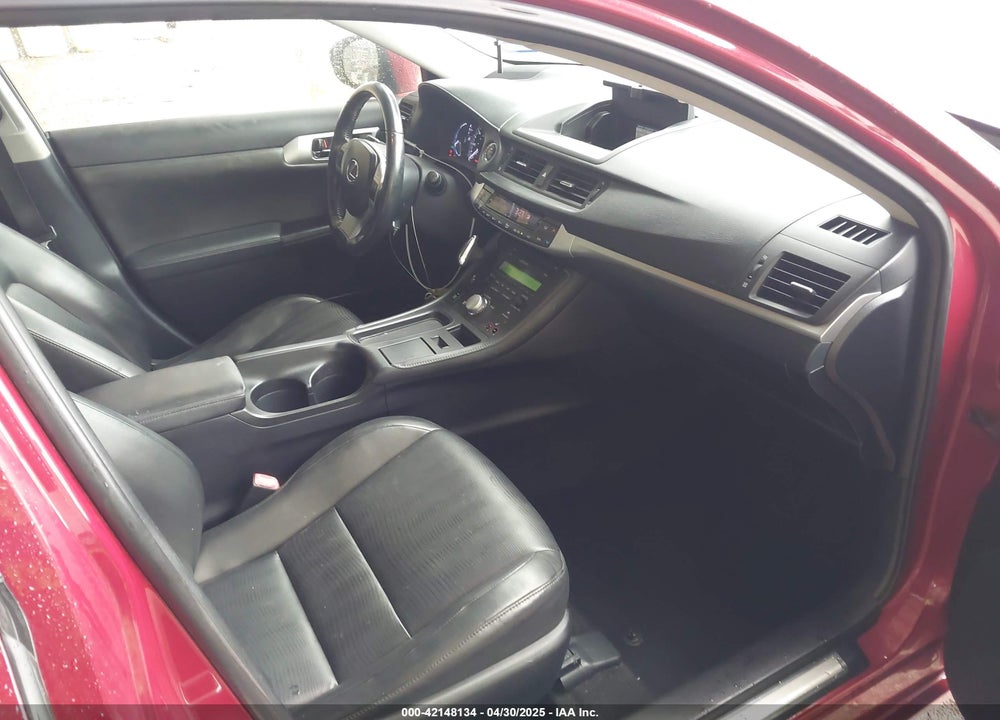 2012 LEXUS CT 200H VIN: JTHKD5BH7C2056067