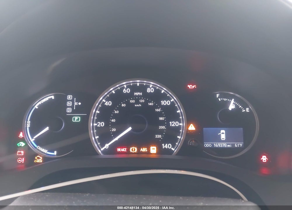 2012 LEXUS CT 200H VIN: JTHKD5BH7C2056067
