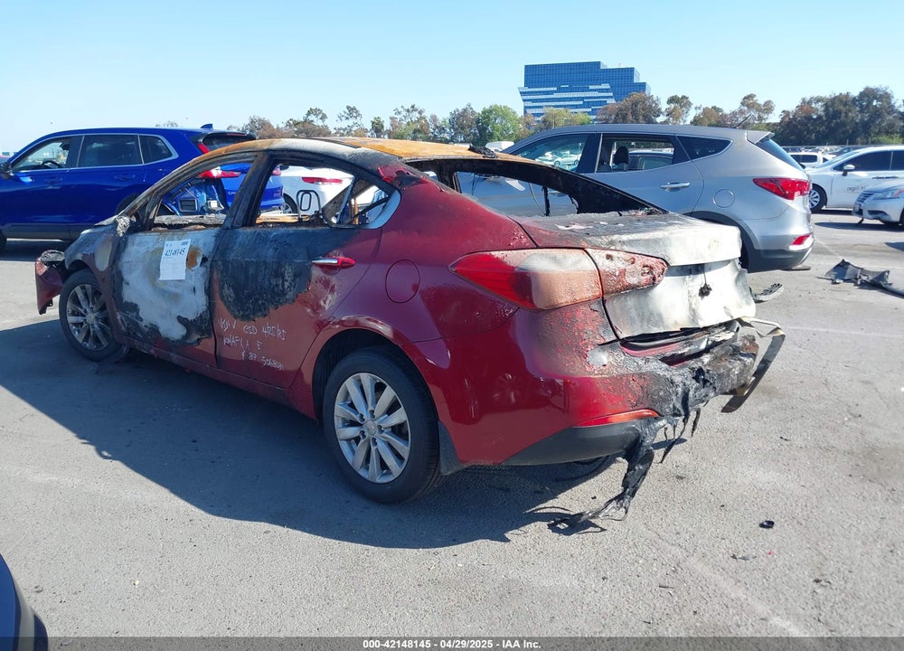 2014 KIA FORTE VIN: KNAFX4A87E5068031