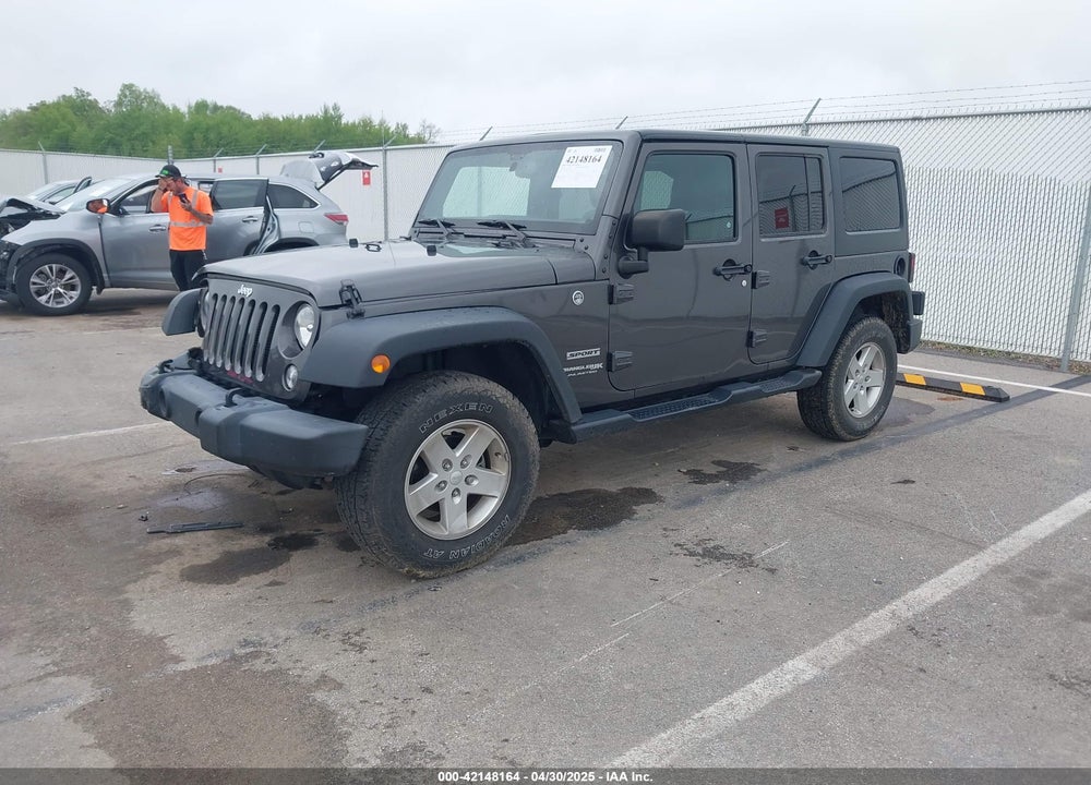 2018 JEEP WRANGLER UNLIMITED VIN: 1C4BJWDG2JL827322