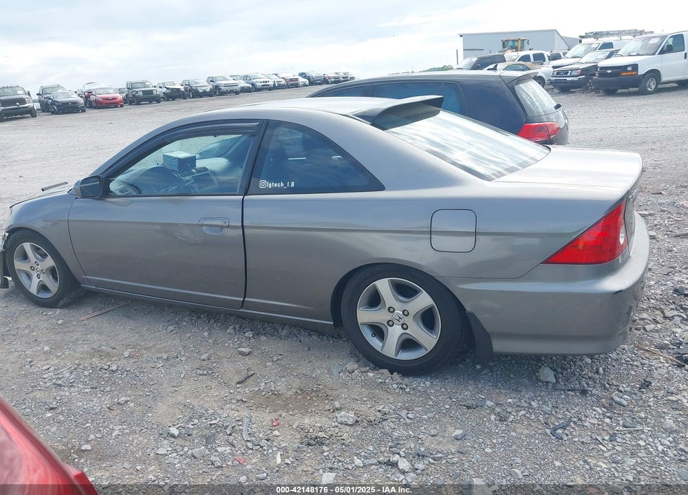 2004 HONDA CIVIC EX VIN: 1HGEM21904L035548