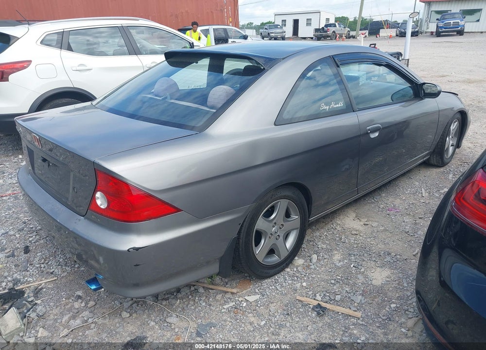 2004 HONDA CIVIC EX VIN: 1HGEM21904L035548