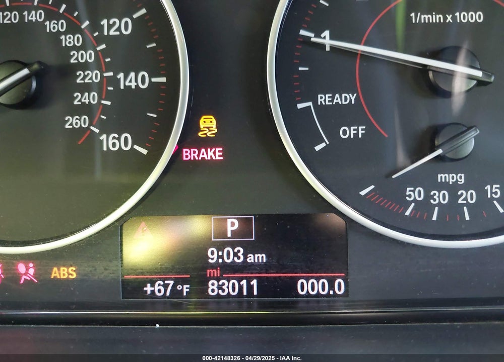2017 BMW 4 SERIES VIN: WBA4F7C53HG786053
