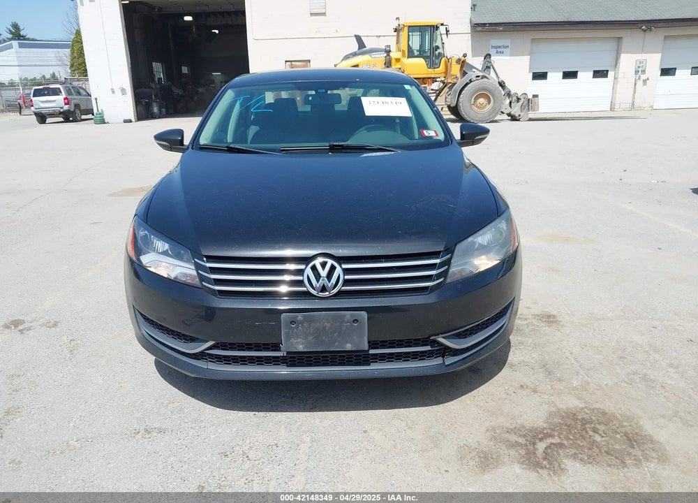 2012 VOLKSWAGEN PASSAT VIN: 1VWAP7A39CC025836