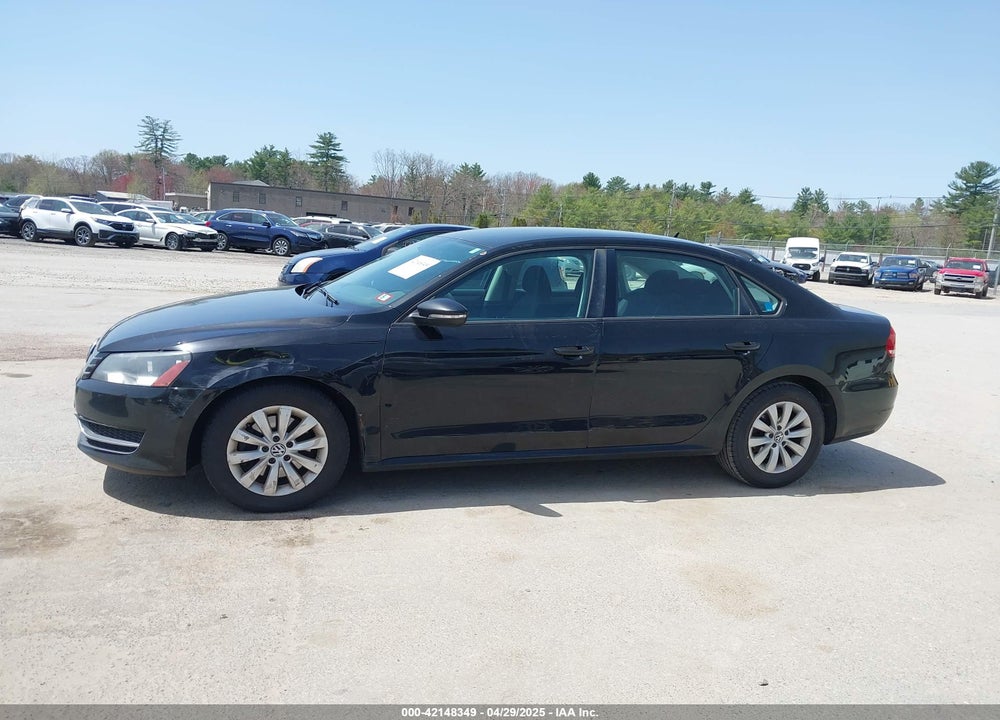 2012 VOLKSWAGEN PASSAT VIN: 1VWAP7A39CC025836