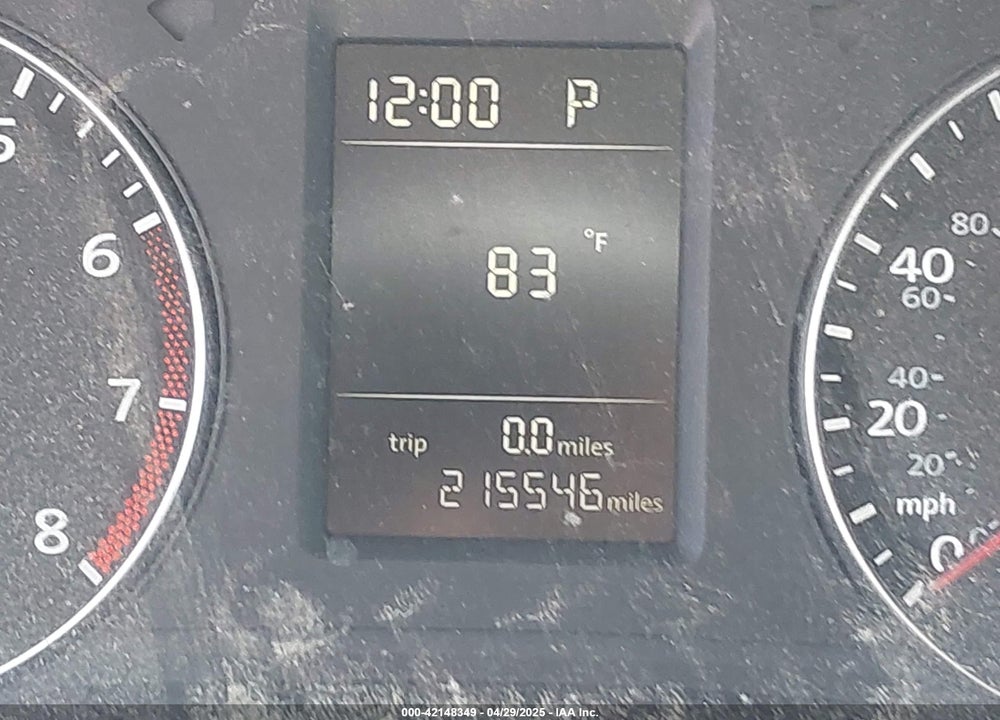 2012 VOLKSWAGEN PASSAT VIN: 1VWAP7A39CC025836