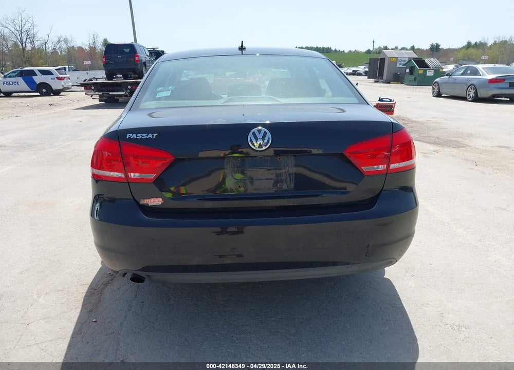 2012 VOLKSWAGEN PASSAT VIN: 1VWAP7A39CC025836